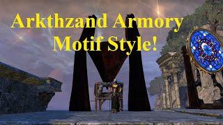 ESO Arkthzand Armory Motif Style Preview!