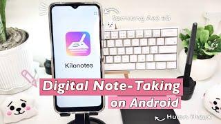 KILONOTES on Android Phone (FREE Digital Note-Taking)︎ | Emmy Lou