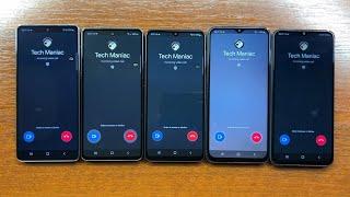 Samsung A73, A53, A33, A23, A13 Google Duo (Meet) App Incoming Voice & Video Call. 5 Phones at Once!