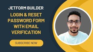 JetForm Builder Login And Reset Password Form With Email Verification | Crocoblock Bangla Tutorial