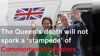 The Queen’s death will not spark a ‘stampede’ of Commonwealth realms becoming republics, claims