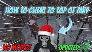 How to Get on Top of Map in Gorilla Tag! (NO PC OR MODS)