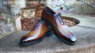 Robert August Shoes: MB Shoedoc edition custom patina