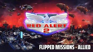 Command and Conquer Red Alert 2 | Flipped Missions Complete Allied Playthrough | (Hard)