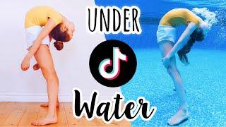 Recreating Viral Flexibility TikToks Underwater!