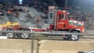 Fehn trucking company Mack Carver county modified semi's