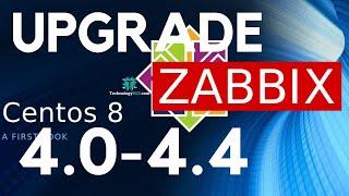 How To Upgrade Zabbix Server 4.0 To 4.4 On CentOS 8