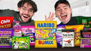 British Men Try German Snacks