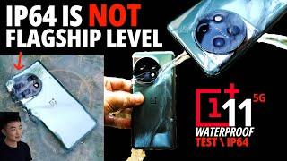 OnePlus 11 Waterproof Damaged Test - IP64 is actually NOT flagship level!
