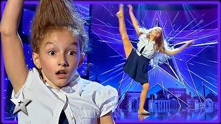 10 Year Old WOWS The Judges With Her Creative Dance! | Kids Got Talent