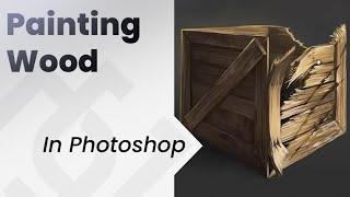 🪓How to paint wood in photoshop _ Jesus Conde