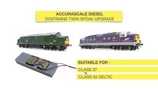 *** Digitrains New Custom Accurascale Diesel Upgrade Speaker ***