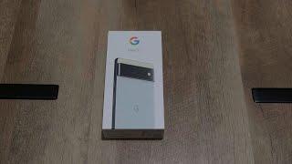 Pixel 6 Unboxing, Setup and Data transfer from old phone