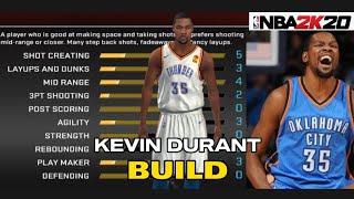 MyCareer Prime Kevin Durant Build NBA 2K20 Mobile