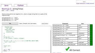 Codingbat - stringTimes (Java)