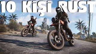 NEW UPDATE! Road Renegades | 10 KİŞİLİK EKİPLE RUST !