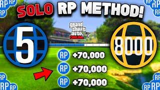 Easiest SOLO GTA 5 RP Method! *AFTER PATCH 1.69* Rank Up Very FAST! GTA 5 ONLINE RP METHOD! XBOX/PS5