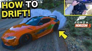 How To Drift EASILY in Forza Horizon 5