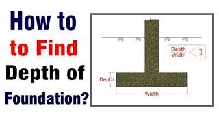 Depth of Foundation for 3 Storey Building