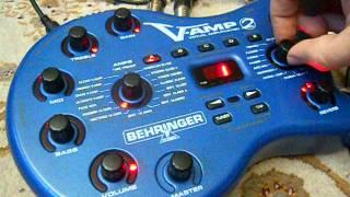 Behringer V-amp 2 demo: quick tour of general settings