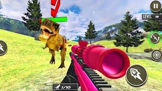 Wild Dino Hunting - Zoo Hunter Dinosaur Games - Android Gameplay #7