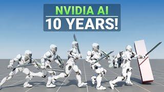 NVIDIA’s New AI Trained For 10 Years! But How? 