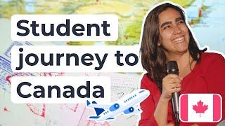 How I Moved to Canada to Study Abroad | International Student