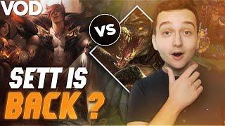 JE CROYAIS QUE CE CHAMPION ETAIT MORT - SoloQ Challenger Top - Sett vs Mordekaiser - Patch 14.11