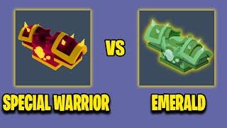 Is Special Warrior Armor better than Emerald Armor? Roblox Bedwars