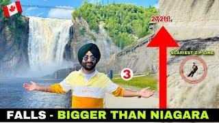 *Biggest & Beautiful Falls* THAN NIAGARA FALLS  PLACES TO VISIT IN QUEBEC 