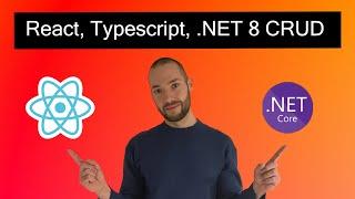 CRUD with React, Typescript & .NET 8 Web API, EF Core, SQLite