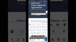 Low Competition Keyboard Research for Micro Niche blogging 2025 #bloggingniche #microniche
