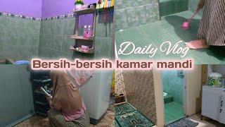 BERSIH-BERSIH KAMAR MANDI  || LANJUT BERSIHIN SEPATU || CLEANING MOTIVATION || MORNING ROUTINE