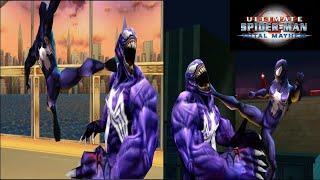 Ultimate Spiderman Total Mayhem Symbiotes VS Venom
