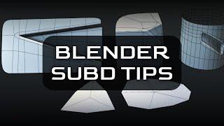 Blender - SubD Tips