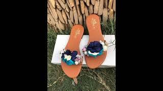 Stylish Flat Sandals Collection | Latest Beautiful Flat Sandals Designs | College Wear Sandals