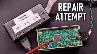 The perfect way to NOT do SMD rework (RGB2HDMI overview and repair)