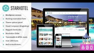 Starhotel - Hotel WordPress Theme | Themeforest Website Templates and Themes