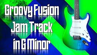 Groovy Fusion Jam Track in G Minor  Guitar Backing Track