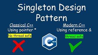 Singleton Design Pattern with thread safety in C++
