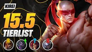 NEW TIER LIST Patch 25 S1.5 - League of Legends