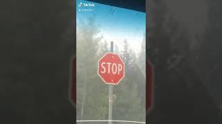 What does a STOP sign STAND for?