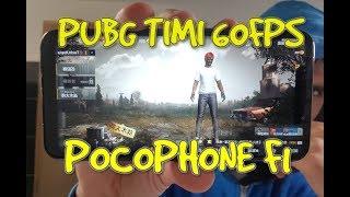 Snapdragon 845 PUBG Timi Gameplay/Pocophone F1 gaming test 60 FPS HDR Extreme/thermals/heating test