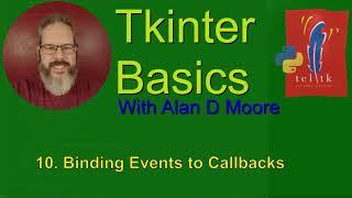 Tkinter Basics 10: Binding Events