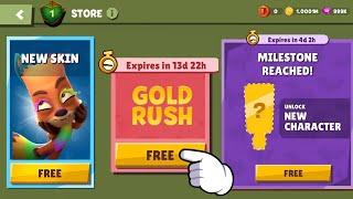 Claim Free Gold Rush | 4th Milestone Reward | Zooba