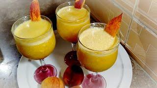 Peach Juice Recipe | Instant Juice | Aro Ka Sharbat | Chef Faisal