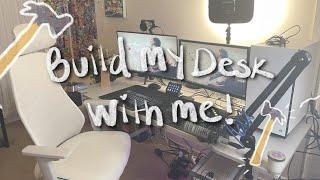 Build my new desk with me!  | Krystalogy