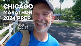 Chicago Marathon 2024 Prep. Last Lever Movement Run at 80% Body Weight. Daily Training Vlog.