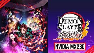 Demon Slayer Hinokami Chronicles Yuzu Emulator on Nvidia MX230