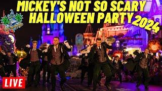  LIVE: Mickey's Not So Scary Halloween Party at Magic Kingdom in Walt Disney World 10/29/2024